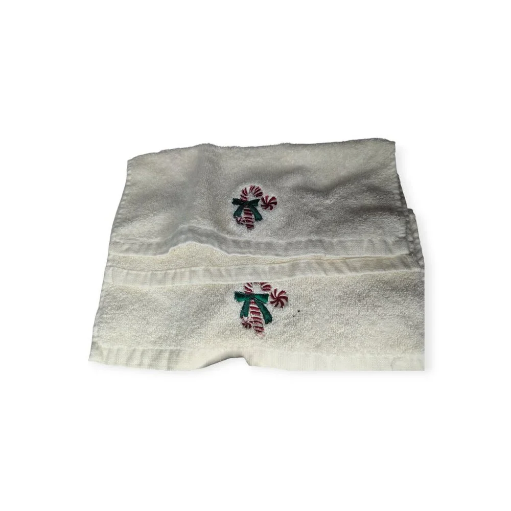 Aussino 100% Cotton Christmas/Winter Themed Terry Cloth Wash Cloths Set Of 6
